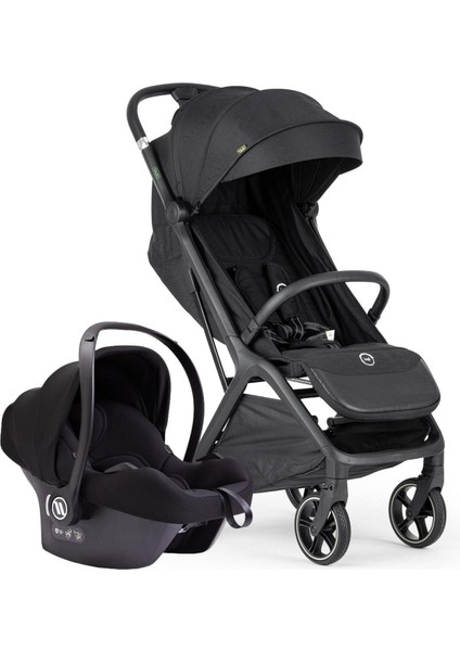 Taxi Autofold Black Cosmo Travel Sistem Bebek Arabası Black