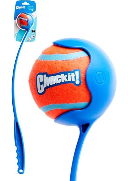 ! Classic Top Fırlatıcı (Tenis Topu Hediyeli), 66 cm Uzunluk fırsatları