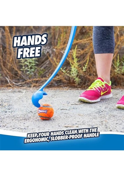 ! Classic Top Fırlatıcı (Tenis Topu Hediyeli), 66 cm Uzunluk