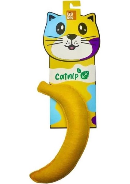 Venator Catnipli Muz Şeklinde Kedi Oyuncağı