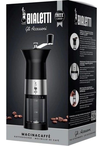 - Manuel Kahve Değirmeni - Paslanmaz Çelik - Mat Siyah modelleri