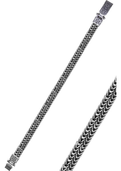 925 Ayar Gümüş Cihan Albora Gümüş Erkek Bileklik SGTL13113RODAJ fiyatları