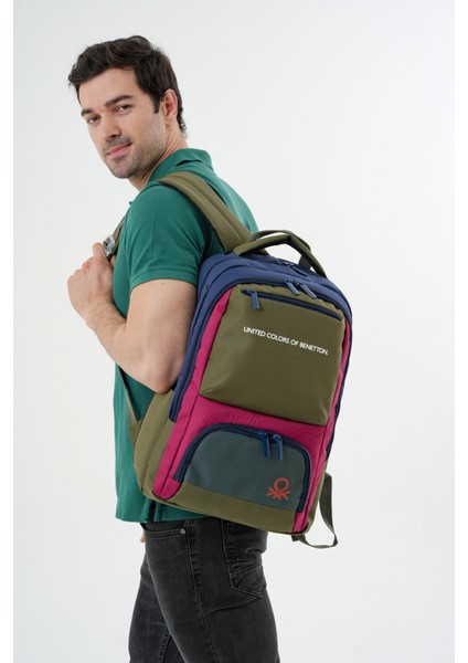 Sırt Çantası Suya Dayanıklı Çok Gözlü Tasarım 46x30x15 cm Unisex