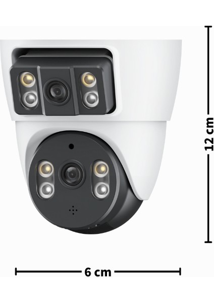 4mp Full Hd Akıllı Wi-Fi Iç Kamera + Renkli Gece Görüşü + Çift Yönlü Ses + 2'li Kamera Seti fiyatları