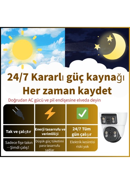 4mp Full Hd Akıllı Wi-Fi Iç Kamera + Renkli Gece Görüşü + Çift Yönlü Ses + 2'li Kamera Seti indirimleri