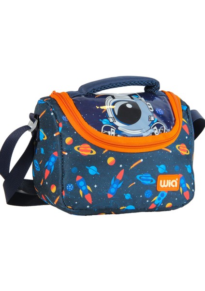 Astronot Erkek Çocuk Termoslu Beslenme Çantası