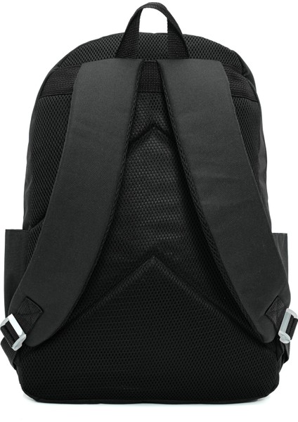 Sırt Çantası Suya Dayanıklı Siyah Çok Gözlü Tasarım 44x30x14 cm