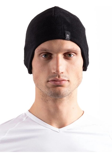 Oıl Company Buğz Unisex Rüzgar Geçirmez Kışlık Kulaklı Polar Bere Kulaklı Rüzgar Geçirmez