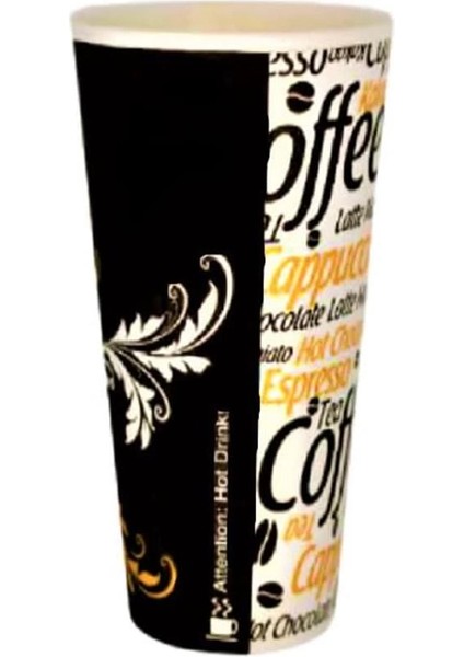 Excodi Cup - [ Cup ] 12 Oz Karton Bardak - 300 ml - 160 Adet Kaliteli Otomat Bardağı modelleri