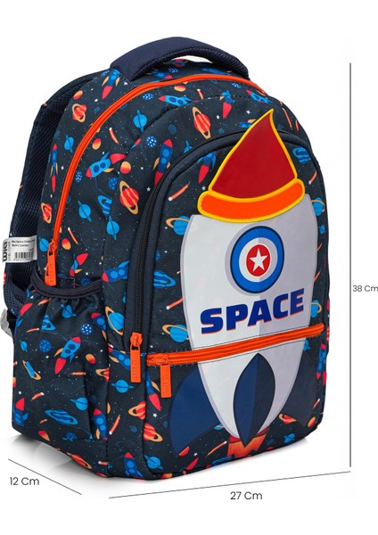 Space Erkek Çocuk Çanta Seti