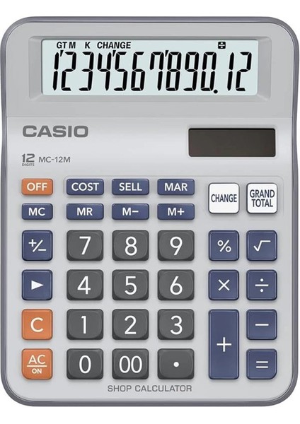 MC-12M Mini Desk Type 12 Digits Hesap Makinesi