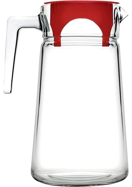 Pasabahce, City Plastik Kırmızı Kapaklı Sürahi 2000CC, 43038