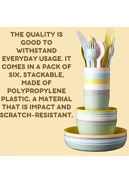 6'lı Paket x - Kalas Çocuk Renkli Kaseler modelleri