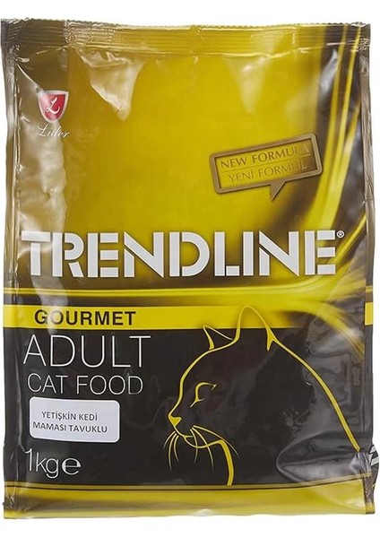 Renkli Taneli Yetişkin Kedi Maması 1 kg