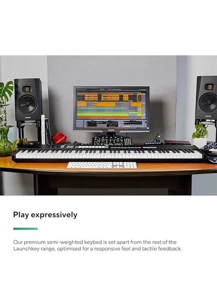 Launchkey 88 [mk3] Mıdı Klavye: Etkileyici Müzik Yaratımı Için Premium 88 Tuşlu Mıdı Klavye modelleri