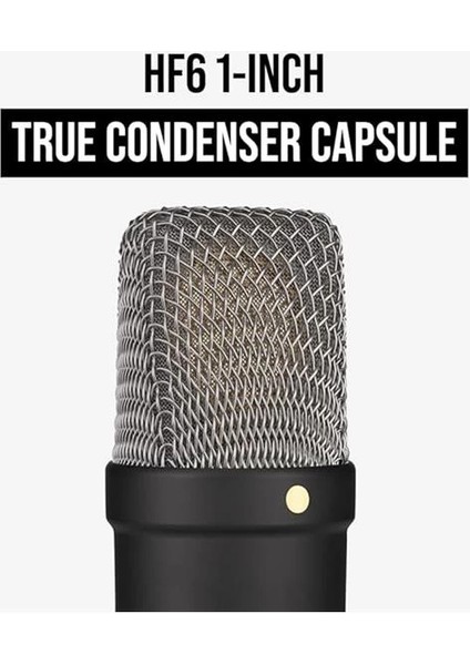 Rode Nt1 Signature Series Large-Diaphragm Condenser Mikrofon (Siyah) modelleri