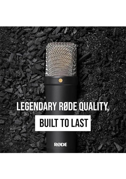 Rode Nt1 Signature Series Large-Diaphragm Condenser Mikrofon (Siyah) indirimleri