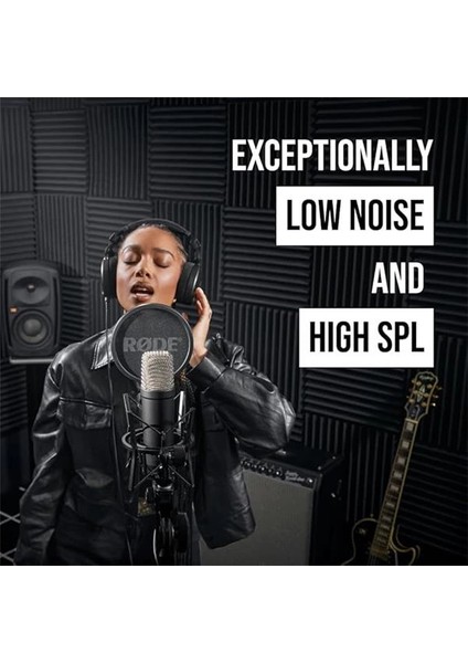 Rode Nt1 Signature Series Large-Diaphragm Condenser Mikrofon (Siyah)