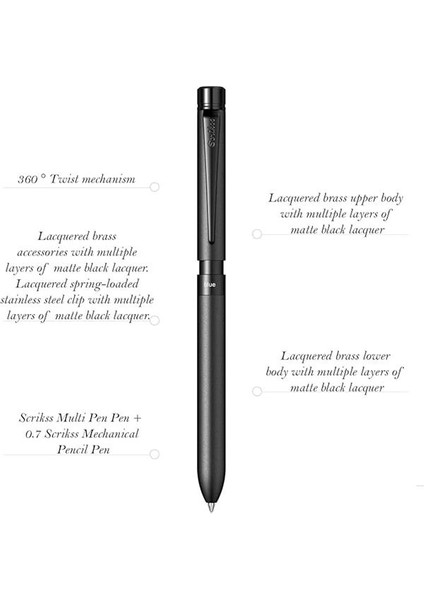 Office Trio 83 Sport Multifonksiyon Kalem Siyah fiyatları