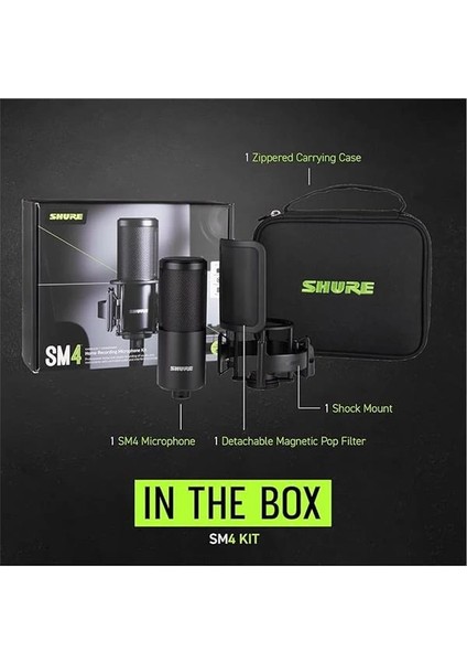 Sm4 Home Recording Microphone Kit fiyatları