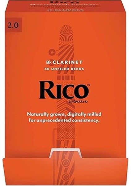 Rico D'addario Bb Klarnet Yaprakları | Yüksek Hassasiyetli Üretim | Bohem | Klarnet Yaprağı 2 modelleri