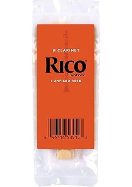 Rico D'addario Bb Klarnet Yaprakları | Yüksek Hassasiyetli Üretim | Bohem | Klarnet Yaprağı 2 fırsatları