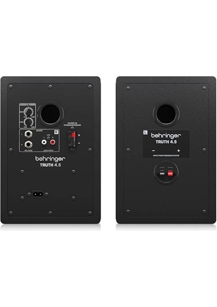 Audiophile 4.5" Gelişmiş Dalgakılavuzu Teknolojisine Sahip Stüdyo Monitörleri