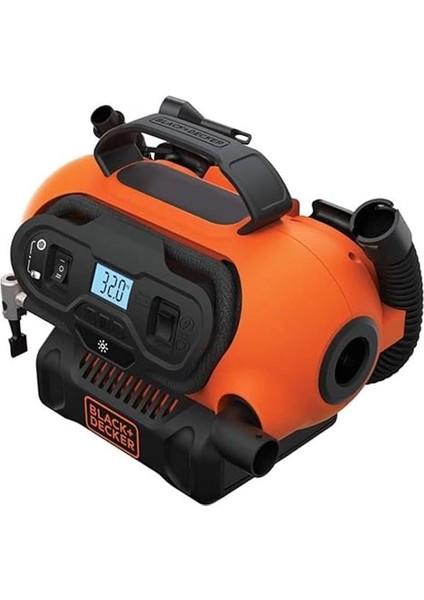 Black + Decker BDCINF18N 12V/220V/18V Li-Ion 160PSI Şarjlı Hava Kompresörü