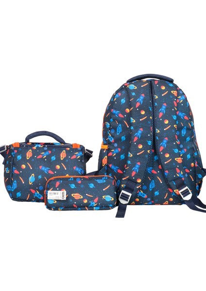 Astronot Erkek Çocuk Çanta Seti