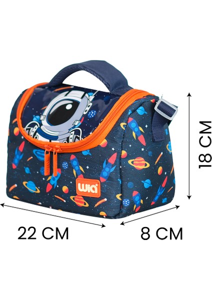 Astronot Erkek Çocuk Çanta Seti