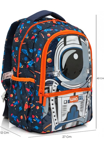 Astronot Erkek Çocuk Çanta Seti