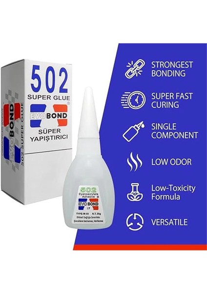502 Süper Güçlü Japon Yapıştırıcısı 20 Gram fırsatları