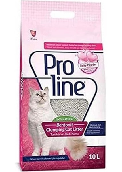Bebek Pudra Kokulu Bentonit Kedi Kumu 10 L fırsatları