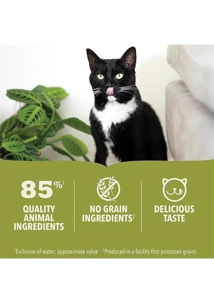 Premium Pate (Ezme) Konserve Yaş Kedi Maması, Sığır Etli, 85 gr fırsatları