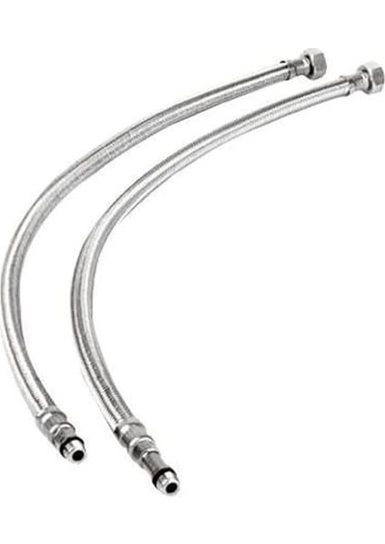 Batarya Flex Hortum 3/8-M10 50 cm Kısa Uç (2 Adet)