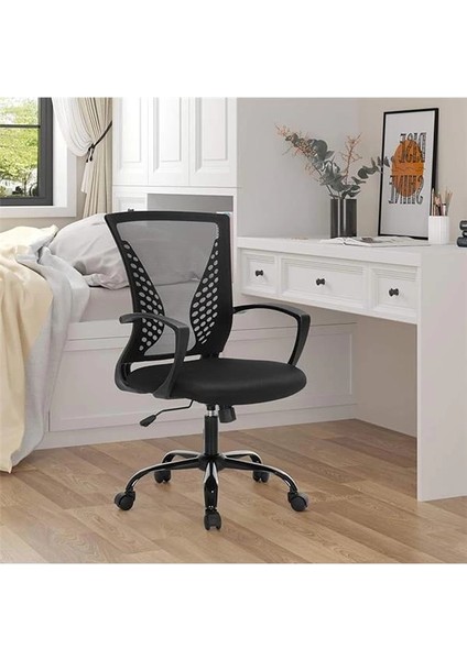 Ofis Sandalyesi, 360 Döner Sandalye, Sallanma Fonksiyonlu, Nefes Alabilir, Ofis, Çalışma fırsatları