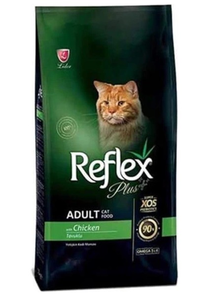 Plus Yetişkin 33/14 Tavuklu Kedi Maması 8 kg