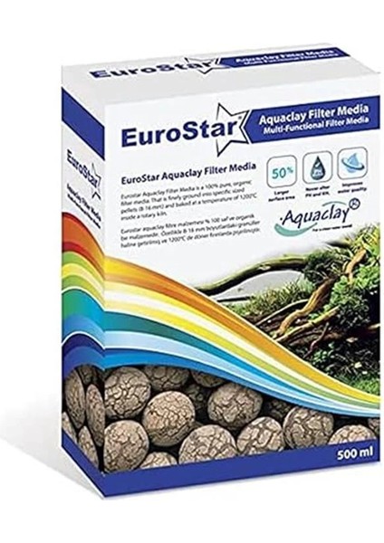 Aquaclay Biyolojik Filtre Malzemesi 500 ml fiyatları