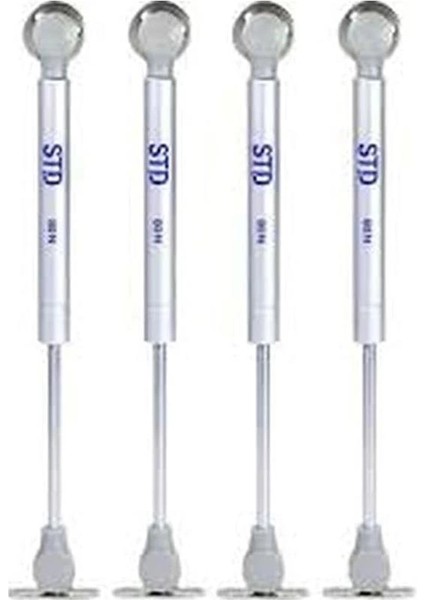 4 Adet Dolap Amortisörü Gazlı Piston Kapak Hidroliği 27 cm 100N