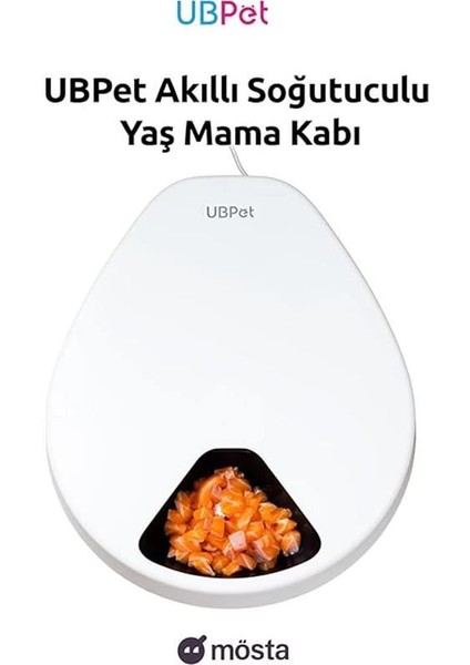 Soğutuculu Otomatik Yaş Mama Kabı – Mini Buzdolaplı Sistem, 5 Öğünlük Besleme, Sessiz fırsatları