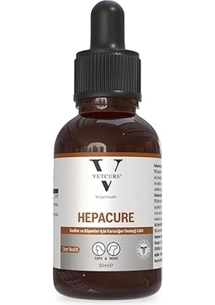 Hepacure Kedi ve Köpek Karaciğer Sağlığı Destekleyici Likit 50 ml fırsatları