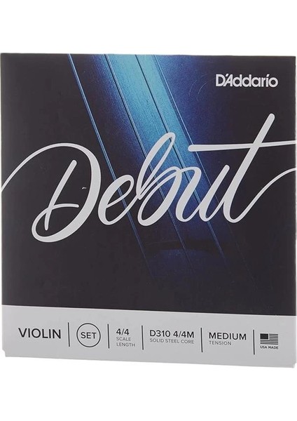 D'addario D310 Debut Takım 4/4 Keman Teli (Medium) modelleri