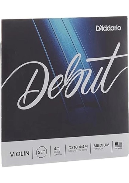 D'addario D310 Debut Takım 4/4 Keman Teli (Medium) indirimleri