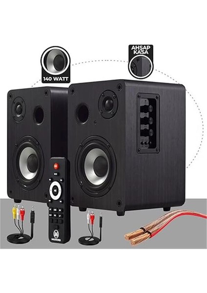 Impressive Paket-1 Stüdyo Ekipmanları Kayıt Seti (Monitör Mikrofon Mikser)