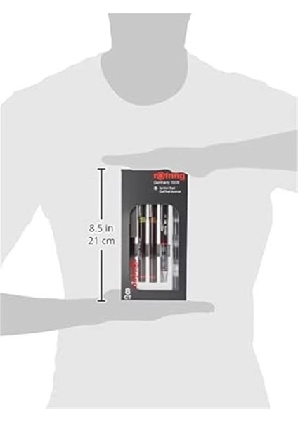 Isograph Junior Set (0.2-0.3-0.5 Mm) + Tikky Mekanik Kurşun Kalem 0.5 mm - S0699320