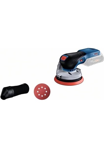 Gex 18V-125 Akülü Eksantrik Zımpara (18 Volt, Solo, Zımpara Tabanı Çapı: 125 mm modelleri