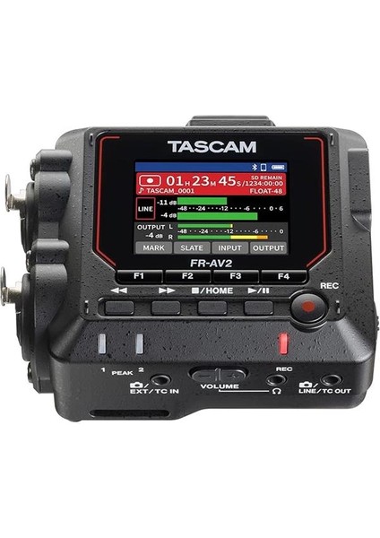 Tascam Fr-Av2 Kompakt 32 Bit Float Saha Kaydedici ve Mikserli Zaman Kodu Jeneratörü
