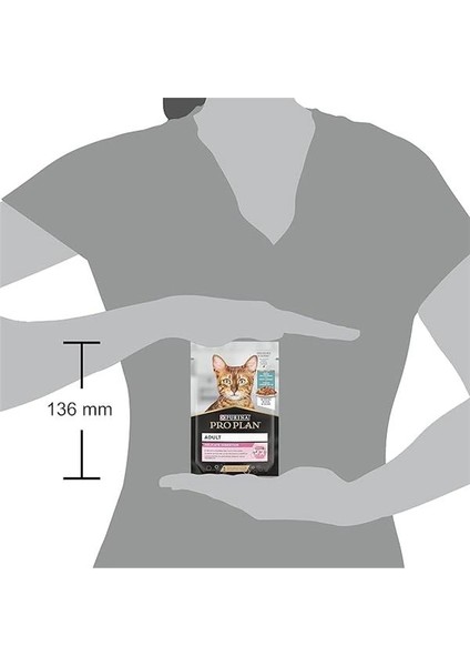 Purina Delicate Digestion Sos Içinde Okyanus Balıklı Yetişkin Kedi Maması 85GR Pouch x 26 fırsatları