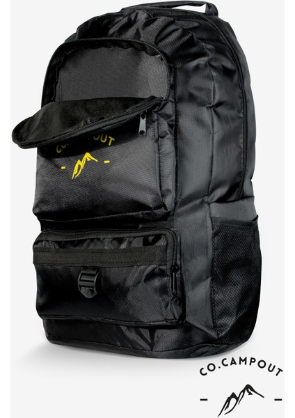 Co.campout Orijinal Körüksüz Ortopedik Konfor Modeli Çok Gözlü Gezi Seyahat Yürüyüş Dağcı Kamp Spor Sırt Çantası