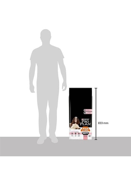 Medium Large Somonlu Kuru Köpek Maması, Yetişkin 7+ Yaş, 14 kg modelleri